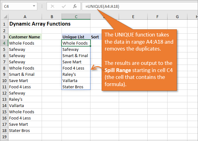 Dynamic Array Formulas in Excel Make It Easier To Use Than Ever