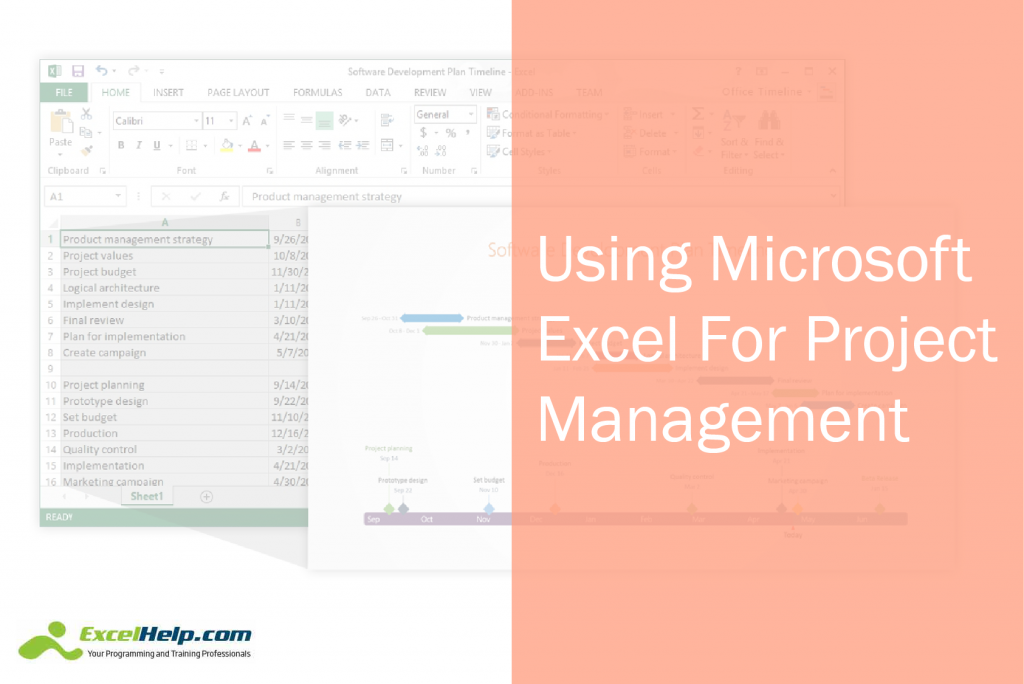 Using Microsoft Excel For Project Management