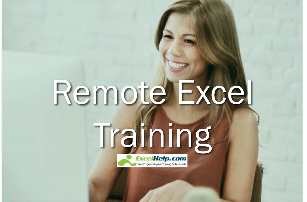 Remote Excel Training: What You Need to Know